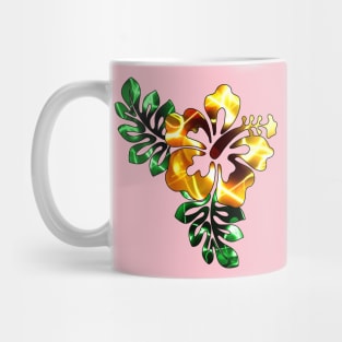 Electric Hibiscus - Yellow Mug